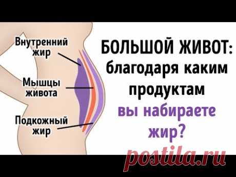 10 Продуктов, Которых стоит Избегать, чтобы Получить Плоский Живот своей Мечты