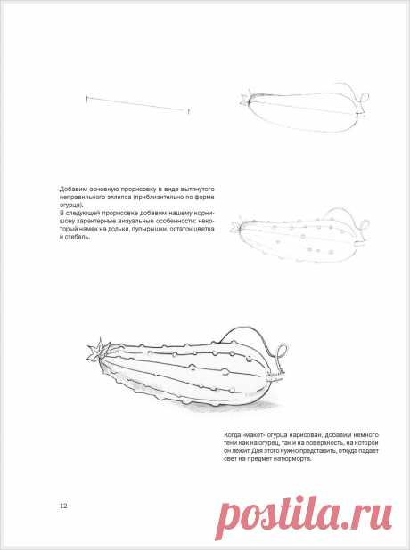 Простые уроки рисования для начинающих. (Избранное).