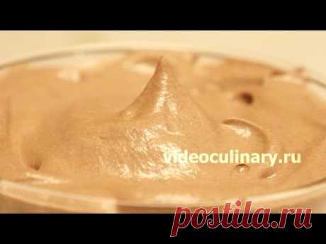 Сливочный шоколадный крем со сгущенкой - рецепт Бабушки Эммы