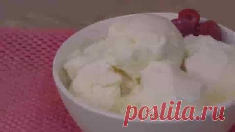 Мороженое "Пломбир" за 5 минут (+время на заморозку)