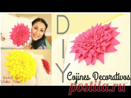 DIY cojines decorativos/easy room decor