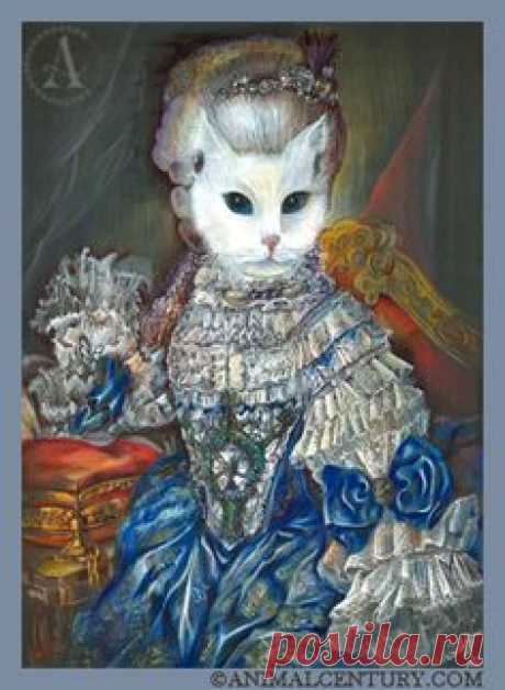 Рисунки кошек и котят - Мария Пишванова. КОШКИ ВСЕХ ВРЕМЕН И НАРОДОВ