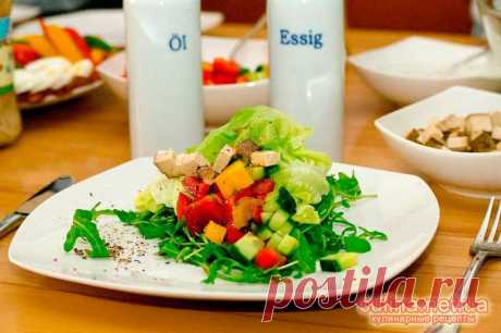 Как приготовить низкокалорийный салат | 4vkusa.ru