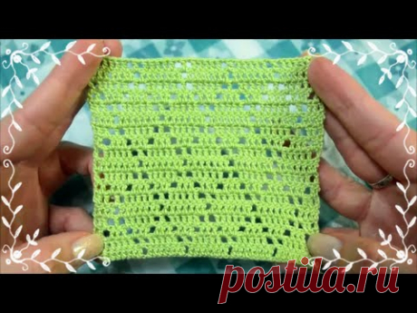 Crochet pattern. Вязание крючком. Вязание крючком узора. - YouTube