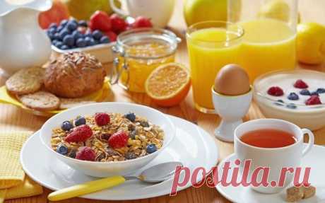 10 самых полезных завтраков, за которые организм скажет вам спасибо.