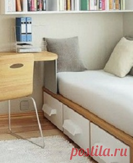 38 великолепных идей дизайна маленькой комнаты. Создай уют в своем доме с легкостью! - Своими руками