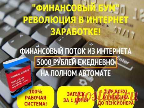 Методика &quot;Финансовый Бум&quot; полностью автоматическая и совершенно не отнимает Вашего времени. Достаточно вначале настроить все, следуя  инструкциям. И максимум уделять ей 2-3 часа в неделю. Методика заработка связана с сотрудничеством с крупными Российскими компаниями, банками, а также различными интернет-магазинами.