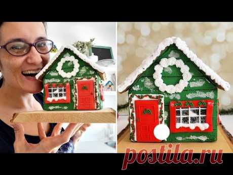 Classic Gingerbread House for Christmas