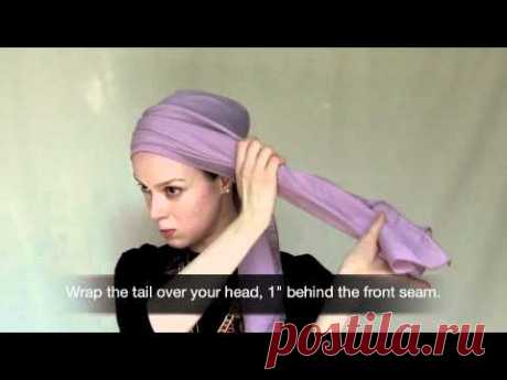 How to tie a Double Wrap headwrap