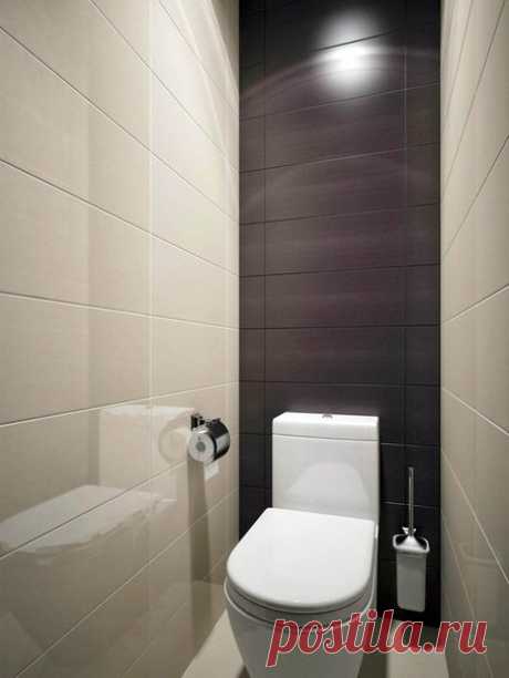 Интересный дизайн интерьера туалета 