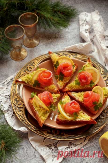 Бутерброды с авокадо и семгой — рецепт с фото пошагово