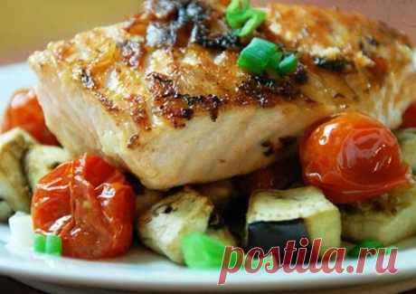 Рыба с овощами в духовке – 10 лучших рецептов (с фото)