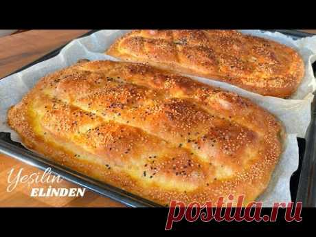 Нет Месить! Турецкий хлеб — самый вкусный и простой хлеб, который вы когда-либо готовили. Мягкий и