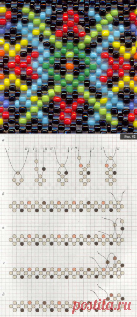 Монастырское плетение / Бисероплетение / В рукоделии