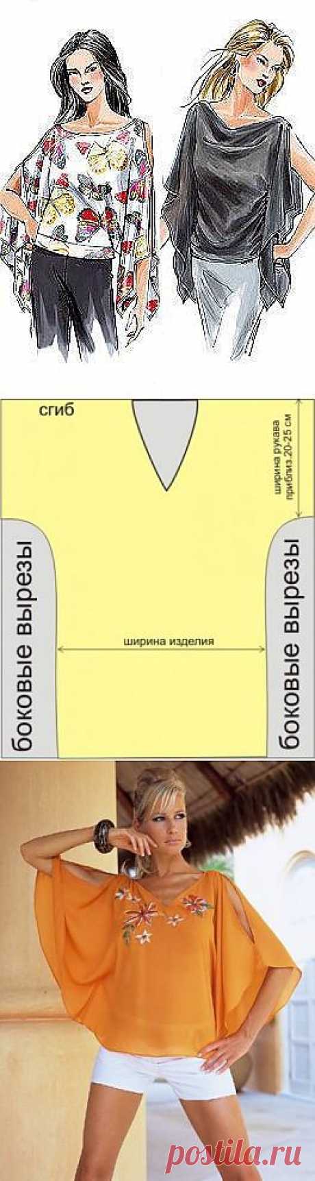 Самая простая выкройка туники