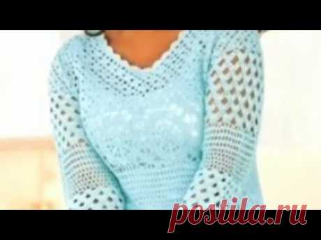 Вязание Крючком - Летние Кофты - Knit Hooked Summer Sweatshirts - Crochet Sommerjacken