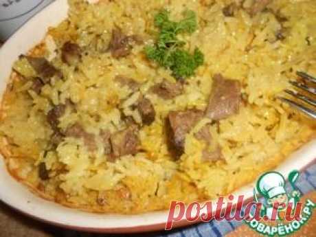 Рис с бараниной и карри в духовке - кулинарный рецепт