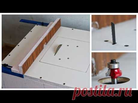 3 In 1 || Table Saw, Mini Router Table And Jigsaw Table || DIY Multifunction table