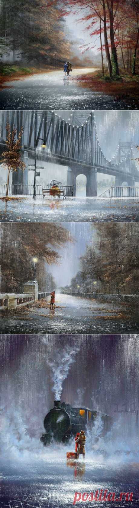 Не покидай меня, моя любовь. Художник Jeff Rowland.