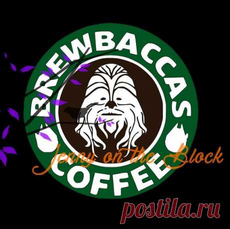 Chewbacca Coffee Brewbaccas SVG/PNG/PDF/jpeg Files for Cricut