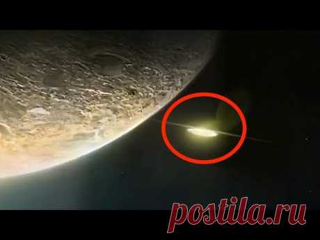 Армия США публикует видеоматериалы НАСА о НЛО длиной 3 000 километров недалеко от Сатурна!