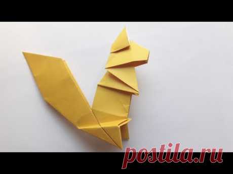 Paper Squirrel; Белка 🐿️ из бумаги; ardilla de papel; কাগজ কাঠবিড়ালি; कागज गिलहरी