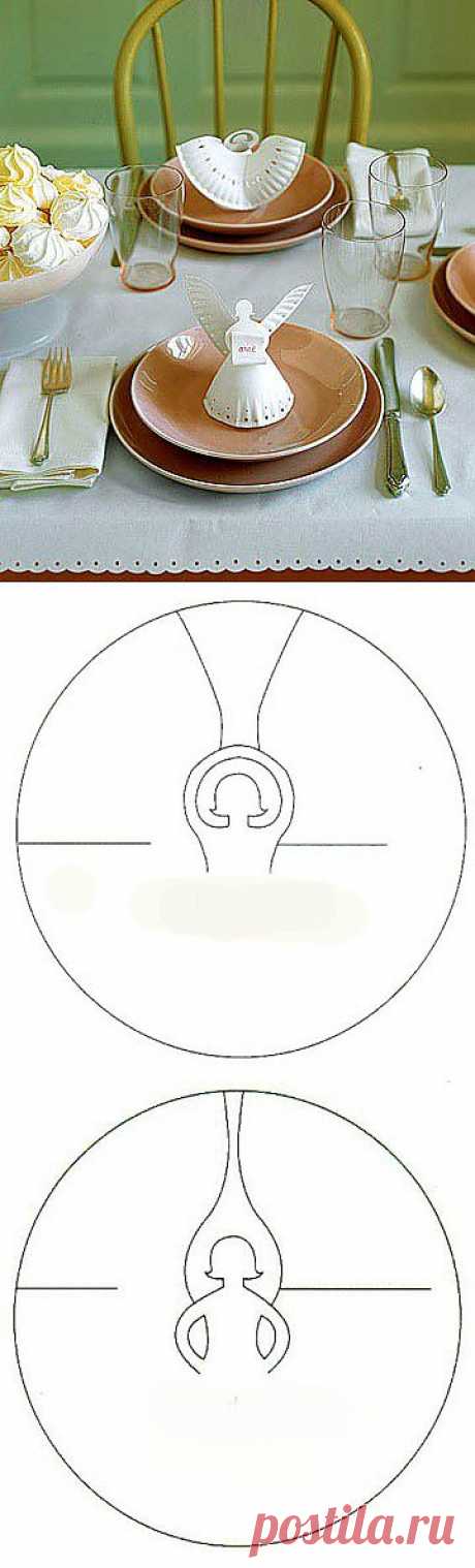 Ангел для рождественского стола.