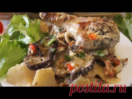 Запеканка с Баклажанами на любой случай.  Потрясающе Быстро, Просто и Вкусно!