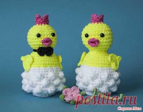 Пасхальные цыплята - игрушки амигуруми - Вязание - Страна Мам