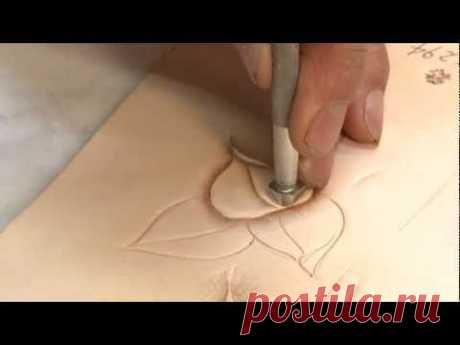 Carving a Leathercraft Leaf - Part 2