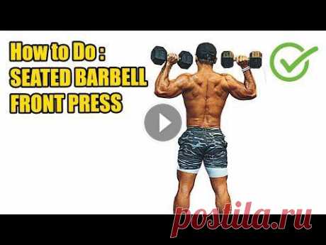 HOW TO DO STANDING DUMBBELL PRESS - 442 CALORIES PER HOUR - (Back Workout). Register and press the bell button to watch the new video: Thank you for y...