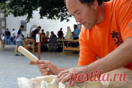Фестиваль мастеров резьбы по дереву на Кршивоклате | Чехия: туризм жизнь недвижимость иммиграция