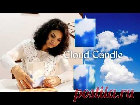 Cloud Candle Making Tutorial | Designer Candle | Diy Candle