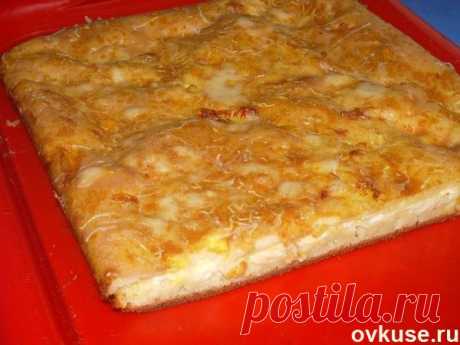 Наливной пирог с сыром - Простые рецепты Овкусе.ру