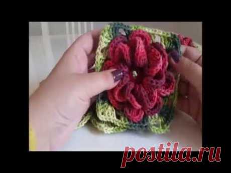 Flor Caracol para passadeira em squares