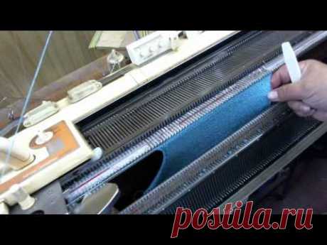 Окат рукава-knitting machine