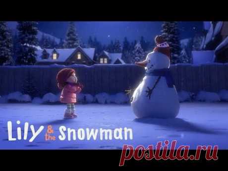 &quot;Lily &amp; the Snowman&quot; - чудесный новогодний мультфильм о настоящей дружбе. Однажды в жизни маленькой девочки происходит чудо – её снеговик оживает и с помощью волшебства теней рассказывает ей великолепные сказки и истории. Чтобы уберечь снеговика в теплое время года, девочка «поселяет» его в старом холодильнике. Но время идёт, и девочке становится не до сказок – работа и быт поглощают её жизнь. И вот однажды она вспоминает о старом друге…