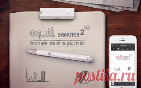 Gizmonews.ru » Умную ручку Luidia Equil Smartpen 2 уже можно приобрести