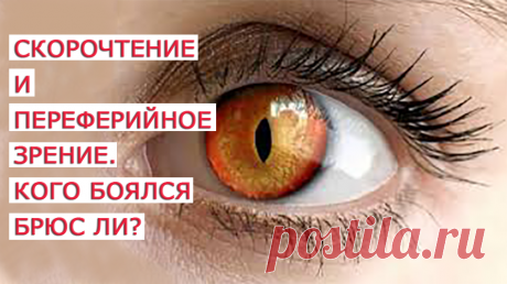 Как развить периферическое или периферийное зрение? Почему овладев переферийным зрением можно читать без очков? Как научиться скорочтению? Кого боялся знаменитый китайский мастер боевых искусств Брюс Ли?