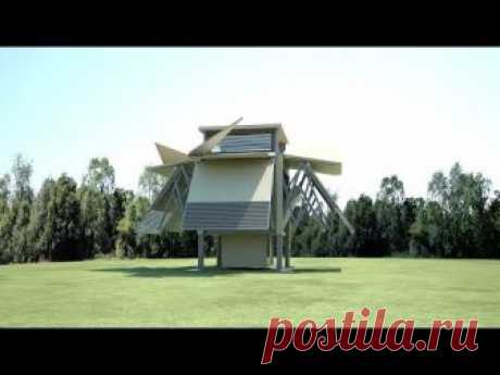 Дом-раскладушка, который можно взять с собой (видео) - Вокруг Света