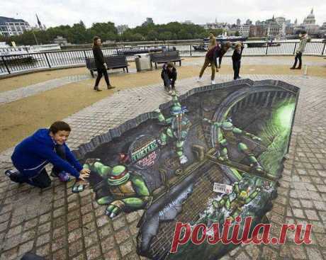 26 Most Stunning 3D Street Art Paintings – Pouted Online Lifestyle Magazine