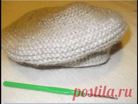 БЕРЕТ  /  ДЕТСКОЕ   /  ПЛАТОЧНОЕ  ВЯЗАНИЕ  /  Knitting baby beret