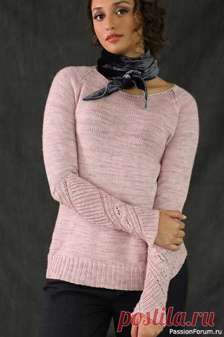 Женский пуловер «Ammonite» | Вязание для женщин спицами. Схемы вязания спицами
