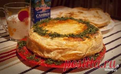 Курник с картошкой - пошаговый кулинарный рецепт на Повар.ру