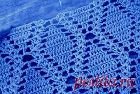 Ромбы крючком. 10 узором со схемами – Paradosik Handmade - вязание для начинающих и профессионалов