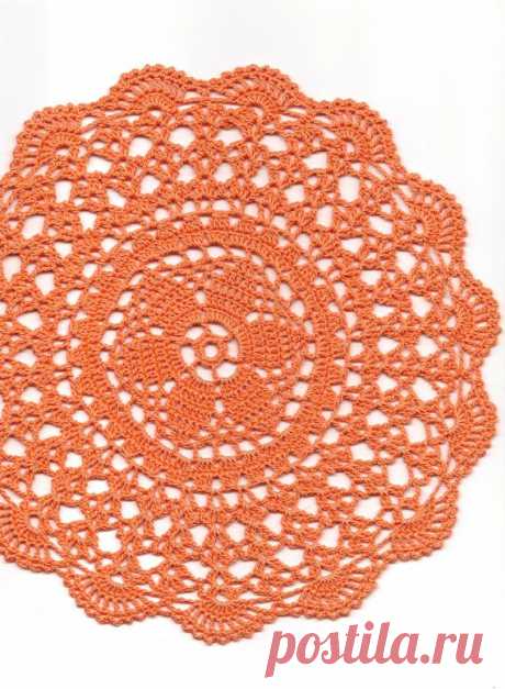 Halloween Crochet doily lace doilies crocheted place от DoilyWorld