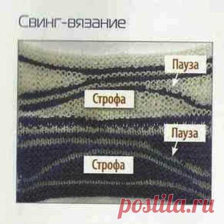 Учимся всерьёз - частичному вязанию в технике Swing Knitting