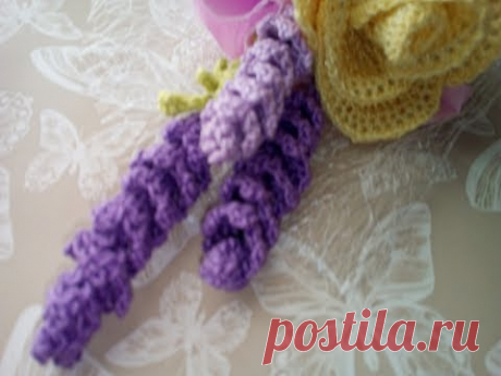 tutorial" lavanda all'uncinetto"