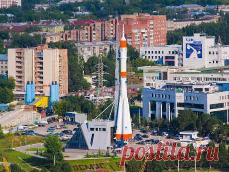Памятный комплекс ракеты-носителя «Союз». Самара