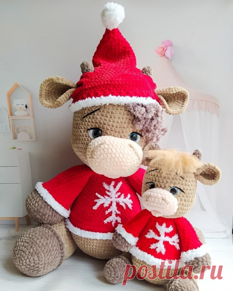 PDF Бычок Рэй крючком. FREE crochet pattern; Аmigurumi animal patterns. Амигуруми схемы и описания на русском. Вязаные игрушки и поделки своими руками #amimore - корова, коровка, телёнок, плюшевый бык, большой бычок из плюшевой пряжи.